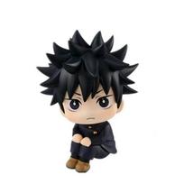 10cm Anime Jujutsu Kaisen Figūrėlė Itadori Yuji Gojo Satori Fushiguro Megumi Kugisaki Mielas Žaislas PVC Modelis Veiksmo Figūrėlė Vaikų Dovana black