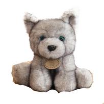 22CM Kawaii Cartoon Simulation Anime Husky Stuffed Little Milk Dog Animal Plush Toy Children's German Shepherd Dog Handmade Doll 22cm