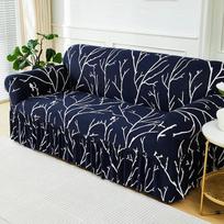 Geometric Sofa Cover Designed For Living Space Adjustable Sofa Cover Corner L Shape Stretch Living Sofa Slipcover Combination Chaise Domestic Use 1 seat(90-140cm)