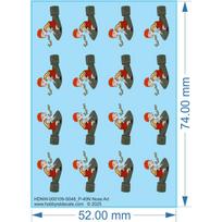 P-40N Nose Art - 1/48 - Water Decal