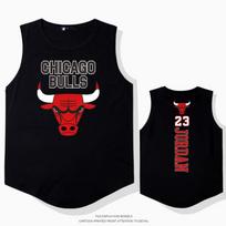 No. 23 vest loose arc vest men's and women's summer tide basketball sports quick-drying arc sleeveless T-shirt 165/S