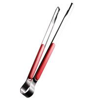 Serrated Tips Kitchen Tongs Long Tong Grill Tongs Comfortable BBQ Tongs  Barbecue Grilling