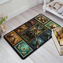Insect Collection Pattern Rug Floor Mat for Living Room or Bedroom Soft and Comfortable Carpet a Gift for Birthday and Holiday. 40x60cm( 15x23in )