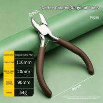 Built-in Return Spring Mini Needle Nose Pliers Jewelry Making Pliers  Handmade Processing Diagonal Pliers