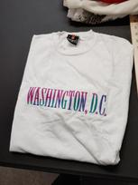 Vtg Washington Dc Embroidered Destination  Signal Tag List A269ed Unisex T-Shirt S