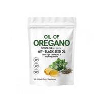 (3 bags)Oil of Oregano Black Seed Oil 6000mg Nutrition Gels & Chews 180 Count less
