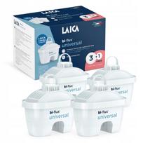 LAICA BI-FLUX Universal filter cartridge for water jug, 4 pieces