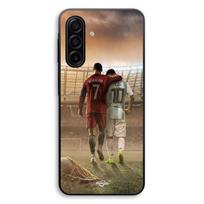 Coque Pour Samsung Galaxy A56 Cristiano Ronaldo Messi Goat Maniacase
