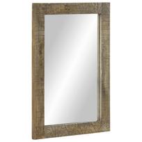 Lustro Łazienkowe 50X2,5X70 Cm Drewno Lite Mango