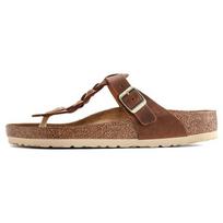 Birkenstock Gizeh braided suede slides Womens 1021336 37