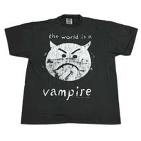Vintage 1996 Smashing Pumpkins Infinite Sadness Vampire Band XL T-Shirt REPRINT Unisex T-Shirt S