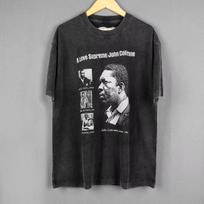 John Coltrane T Shirt Jazz Post Bop Music Saxophonist Miles Davis Herbie Hancock Washed Cotton Summer Men's Printed Short Sleeve L