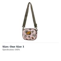 PUMA Fabric Shoulder Bag Womens Pink 078346-03 One Size 1