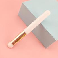Apvalios galvos lūpų šepetėlis Makiažo šepetėlis Lūpdažis Smudge Brush Mini skaistalų šepetėlis