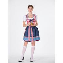 Adult Ladies Oktoberfest Costume Beer Girl Dress Stage Performance Costume Maid Costume Set M