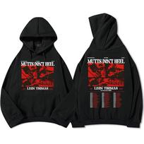 Leon Thomas MUTTS DON'T HEEL TOUR Hoodies Fleece Unisex Streetwear Fashion Grunge Male Sudaderas Men Clothing S