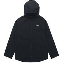 Nike Dri-FIT Vienspalvis logotipas Austas treniruočių gobtuvas Vaikams striukės Juoda DO7095-010 S
