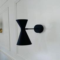 22.86 cm Mid Century Modern Brass Wall Sconce Handcrafted Light Fixture Home Decor