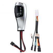 Modifikuota LED pavarų perjungimo svirtis BMW E81 E82 E84 E87 E88 E89 E90 E91 E92 E93 1 Automobilis Automatinė pavarų galvutė LHD black