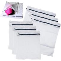 6 Pack Laundry Mesh Net Washing Bag Clothes bra sox Lingerie Socks Underwear balta