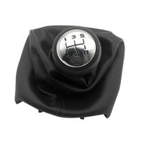 For Peugeot 206 07 307 406 Citroen C3 C4 C5 XSARA 5 Speed Gear Shift Knob Shifter Lever Stick Gaiter Boot Cover PU Car Accessori