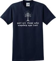 Not All Those Who Wander Are Lost Tree of Gondor Unisex T shirt (S-5X) M