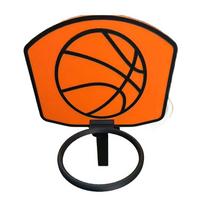 Wall-Mounted Mini Basketball Hoop – 3D Printed Plastic Waste Bin Model with Basketball Game Feature onesize