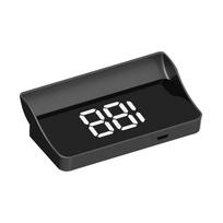 Car Head-Up HD Display, GPS Speedometer Showing KM/H, Digital HUD Windshield Projector for Auto Electronics