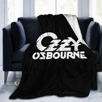 Ozzy Osbourne Flannel Fleece Blanket Travel Office Home Sofa Car Bedspread Lightweight Soft Warm Cozy Fuzzy Throw Blanket Size: 75*100cm, Weight: 230 GSM