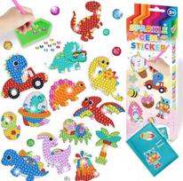 STICKERS diamond embroidery DINOSAURS mosaic