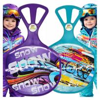 TWO pieces SLIDE APPLE SET SLED XXL 58 cm solid MODERN ART