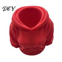 Pen Storage Container 3D Printed Hoodie Holder, Women Hooded Sweatshirt Pencil Kids Organizer Container, Stationery Desk Box for Home Office