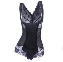 Besiūlis plonas pilvo kontrolės, sėdmenų pakėlimo viengubas kūnoformis juosmens treniruoklis Shapewear XXXL gelsvai ruda