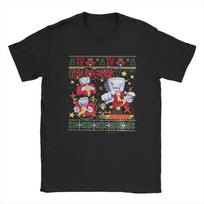 Ugly Christmas Sweater Style TV Head Characters It's TV Time! T-shirt S