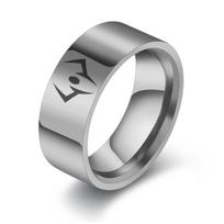 Anime Jujutsu Kaisen žiedai Ryōmen Sukuna Cosplay Juoda Negyvosios Akis Unisex žiedas Papuošalai Dovanos Nerūdijančio plieno Priedai 6