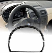 Carbon Fiber Dashboard Trim for BMW X3 E83 2004-2010 Interior Moulding Black
