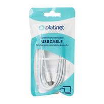 Platinet Cable Usb-C To Usb-C Cable 100W 5A 1.5M White [46050]