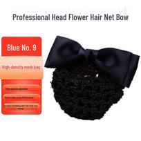IDDO.NA Professional Hair Bun Hairnet with Flower