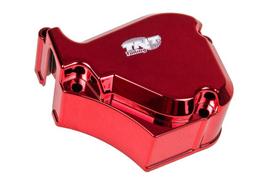 TNT oil pump cover/shield, red, Aprilia / Derbi / Gilera 2006- (D50B)