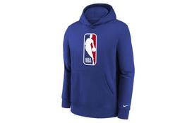 Nike x NBA Džemperis Didelis Logotipas Laisvalaikio Patogus Fleece Pamušalas Ilgomis Rankovėmis Karališkai Mėlynas Paaugliams 3Z2B7FFPV-31T M blue