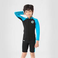 Kids 2mm Neoprene Wetsuit Diving Surfing Swimming UV Protection Unisex Winter Warm Fullsuit Small