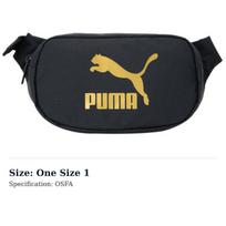 PUMA Polyester Crossbody Bag Regular Womens Black 078482-01 One Size 1