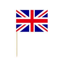 500Pcs Mini Toothpick Pick Flags Britain Flags Picks Party Cake Decorations