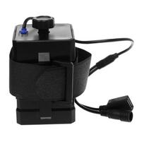 Atsparus vandeniui 3x18650 26650 Akumuliatorių laikymo dėklas USB įkrovimas 12V Akumuliatoriaus dėklas IY Powerbank dėklui Dėklui Dėl black