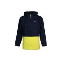 Adidas Casual Sports Zip-Up Hooded Long Sleeve Vintage Stand Collar Jacket Unisex Jacket Navy-Blue DP8549 M