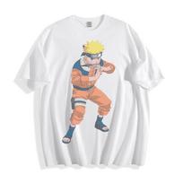 Naruto Uzumaki Ninja Pose T-Shirt - Legendary Hero Design Unisex Tee M