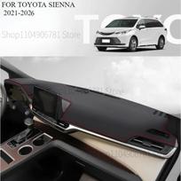 FOR TOYOTA SIENNA -2026 Car Dash Mat Dashmat Dashboard Mat Cover Sun Shade Dash Board Cover Carpet  Accessories front  A