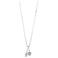 Loewe Logo Pattern Decorative Personality Brass Necklace Women necklace Silver N691420X01-9230 Basic Packaging-Dust Bag+Box