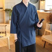 Tvirtas vyriškas kimono japoniškas gatvės drabužis Vyriškas vyriškas japoniškas drabužis marškiniai Palaidinė Korėjietiški drabužiai megztiniai XXXXL