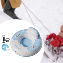 Snow Tire with Handles, Reinforced Sled, Ideal As A Gift Idea, for Outdoor Sledding Activities mėlyna